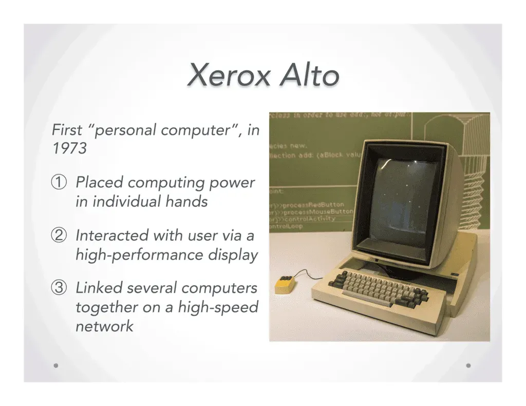 Der Xerox Alto Computer