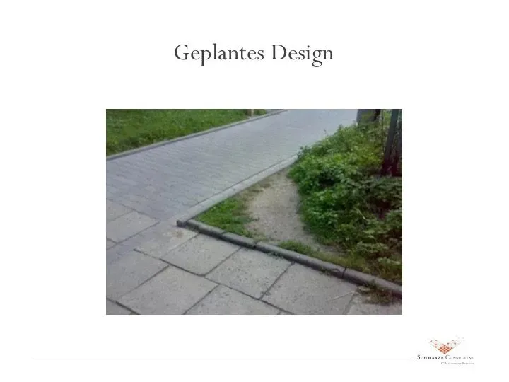 Diskrepanz zwischen geplantem Systemdesign und tatsächlicher Organisationsstruktur